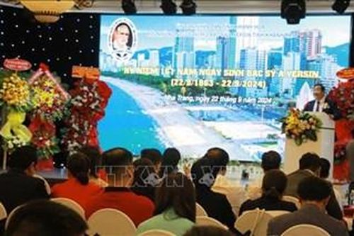Kỷ niệm 161 năm Ngày sinh bác sĩ Alexandre Yersin