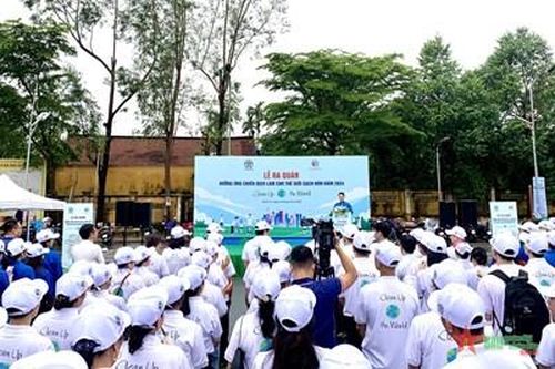 Ra quân hưởng ứng Chiến dịch 'Làm cho thế giới sạch hơn' năm 2024