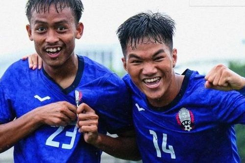 Campuchia thắng đậm tại giải châu Á