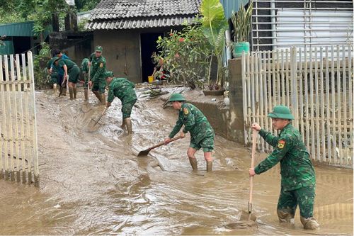 Chủ động phòng chống dịch bệnh sau bão lũ, đảm bảo sức khỏe bộ đội