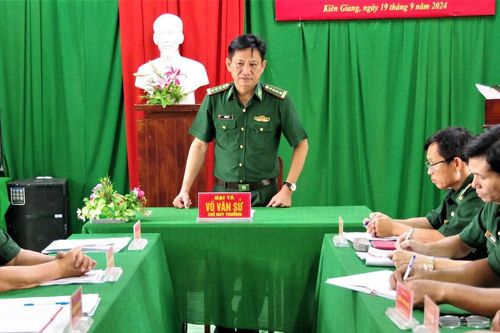 Kiểm tra toàn diện công tác Biên phòng năm 2024