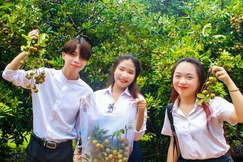 Sinh viên Lào, Campuchia trải nghiệm một ngày làm nông dân Việt