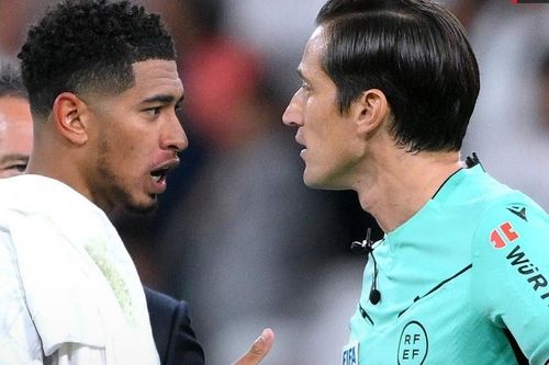 Jude Bellingham chửi trọng tài ở trận thắng ngược của Real Madrid