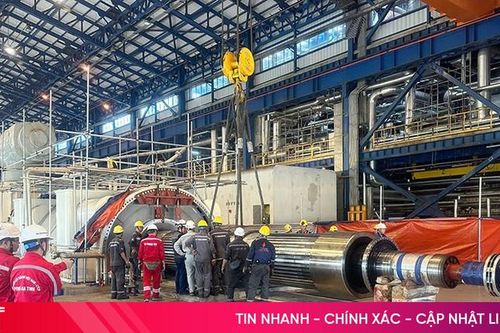 Hoàn thành 65% khối lượng trung tu tổ máy số 2 Nhiệt điện Vũng Áng 1