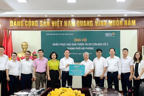 BIDV dành 100.000 tỷ đồng giảm lãi suất cho khách hàng bị thiệt hại do bão