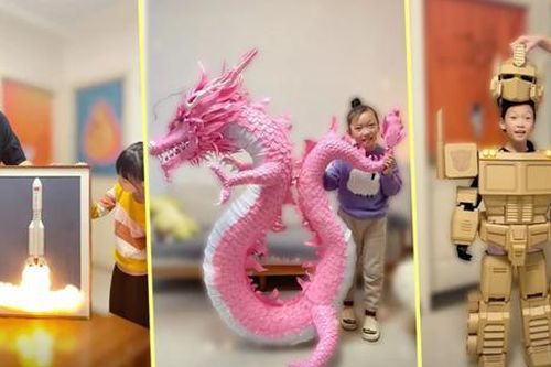 Ông bố tự chế đồ chơi 'khủng' để giúp con hết nghiện điện thoại, hút hàng triệu lượt xem