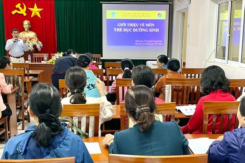 Gia Lai: Hơn 70 học viên tập huấn thể dục dưỡng sinh