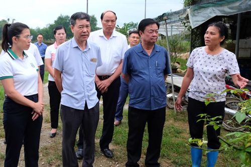 Bộ trưởng Bộ Nông nghiệp và Phát triển nông thôn Lê Minh Hoan kiểm tra tình hình sản xuất, xây dựng nông thôn mới tại Thành phố Cao Bằng