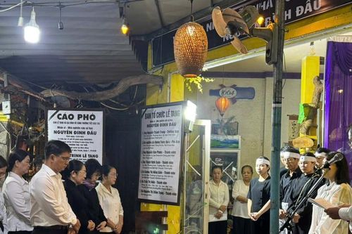 Phó Chủ tịch Tô Thị Bích Châu dự lễ truy điệu nhà nghiên cứu Nguyễn Đình Đầu