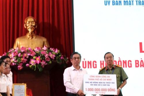 TP.Hồ Chí Minh: Thêm hơn 9 tỷ đồng ủng hộ đồng bào bị thiệt hại do bão lũ