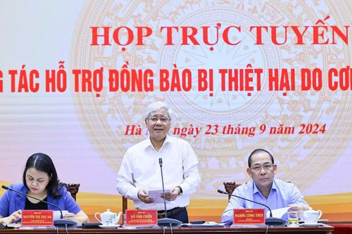 Ban Vận động cứu trợ 26 tỉnh, thành phố tiếp nhận được 1.654 tỷ đồng