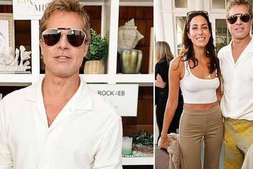 Brad Pitt và bạn gái ngọt ngào tại sự kiện từ thiện