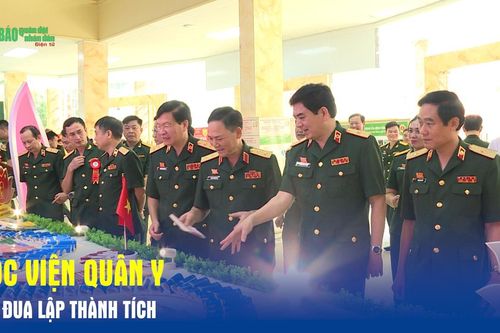Học viện Quân y thi đua lập thành tích