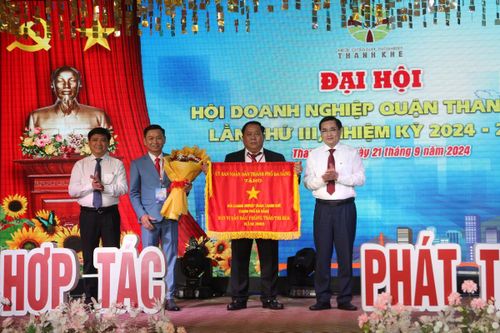 Ông Lê Xuân Phúc tái đắc cử Chủ tịch Hội Doanh nghiệp quận Thanh Khê nhiệm kỳ 2024-2029