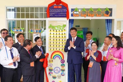 Ngôi trường 35 tỷ đồng vun đắp tình hữu nghị Việt - Hoa tại TP Cần Thơ