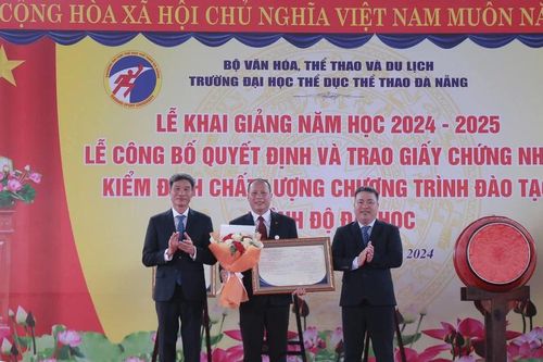 Trường ĐH Thể dục thể thao Đà Nẵng khai giảng năm học mới