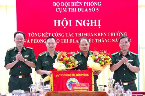 Cụm thi đua số 5 BĐBP: Phong trào thi đua Quyết thắng là động lực cổ vũ, động viên cán bộ, chiến sĩ khắc phục khó khăn, vươn lên hoàn thành thắng lợi mọi nhiệm vụ