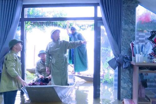 Mưa lớn kéo dài gây sạt lở, ngập lụt cục bộ ở nhiều địa phương tại Hà Tĩnh