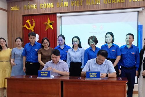 Hải Phòng: Phối hợp phổ biến, giáo dục pháp luật cho đoàn viên, thanh thiếu nhi