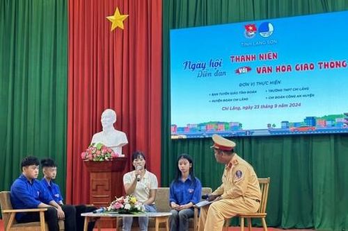 Ngày hội thanh niên Lạng Sơn với văn hóa giao thông