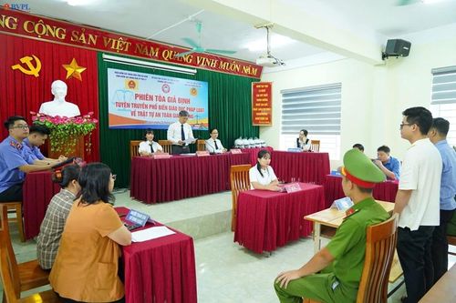Ứng dụng công nghệ thông tin trong việc phối hợp tổ chức 'Phiên tòa giả định'
