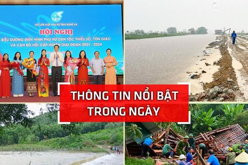 Nghệ An: Thông tin nổi bật ngày 23/9