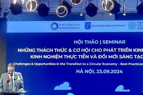 Xây dựng và phát triển kinh tế tuần hoàn: Học hỏi kinh nghiệm từ Israel