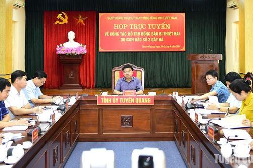 Hỗ trợ đồng bào bị thiệt hại do cơn bão số 3 kịp thời, hiệu quả, đúng quy định