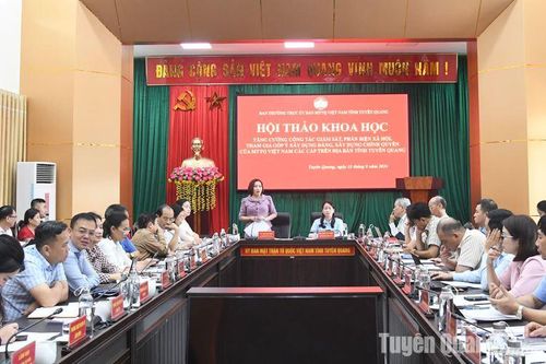 Tăng cường giám sát, phản biện xã hội, tham gia góp ý xây dựng Đảng, xây dựng chính quyền của MTTQ Việt Nam các cấp