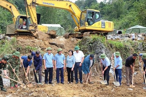 Nguyên Bình (Cao Bằng): Khởi công xây dựng khu tái định cư mới xóm Lũng Lỳ