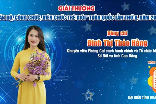 Cán bộ, công chức trẻ sáng tạo, trách nhiệm