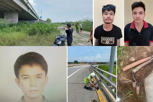Bắt giữ 6 nghi phạm trộm cắp cáp tiếp địa trên cao tốc Hà Nội – Hải Phòng