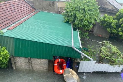 Nghệ An và Hà Tĩnh tiếp tục mưa rất lớn trong hôm nay