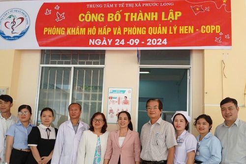 Bình Phước: thị xã Phước Long ra mắt phòng quản lý hen và COPD