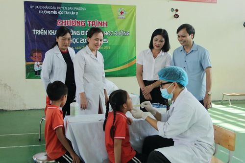 Đan Phượng: gần 500 học sinh tiểu học được chăm sóc răng miệng miễn phí