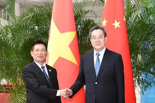 Phó Thủ tướng Hồ Đức Phớc hội đàm với Phó Thủ tướng Trung Quốc Đinh Tiết Tường