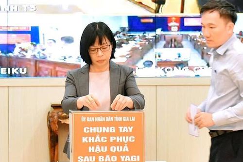 Gia Lai chuyển hơn 20,3 tỷ đồng hỗ trợ các tỉnh phía bắc khắc phục hậu quả bão số 3