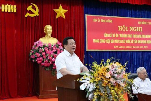 Bình Dương cần có tư duy, tầm nhìn và đột phá mới cho sự phát triển trong thời gian tới