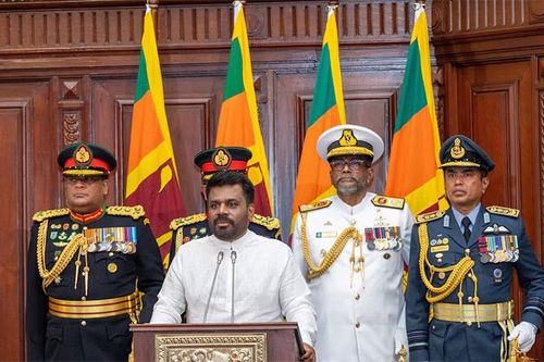 Điện mừng Tổng thống Sri Lanka