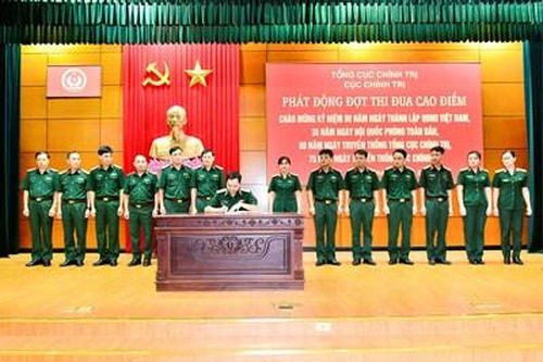 Lan tỏa mạnh mẽ tinh thần, quyết tâm thi đua