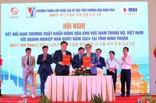 Ninh Thuận: Kết nối giao thương với doanh nghiệp Hàn Quốc