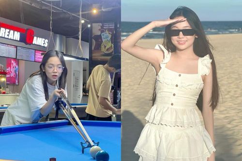 'Con gái' Việt Anh dậy thì xinh đẹp, gương mặt lai Tây