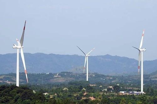 Đề nghị xử lý trụ điện gió xây sai quy định của Công ty Cổ phần Tổng Công ty Tân Hoàn Cầu