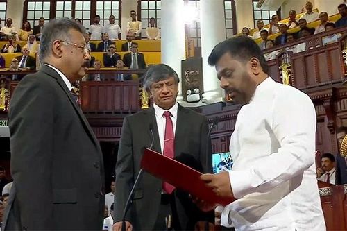 Điện mừng Tổng thống Sri Lanka