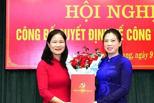 Tỉnh ủy Tuyên Quang công bố quyết định về công tác cán bộ