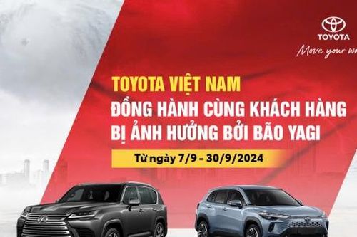 Toyota Việt Nam hành động vì miền Bắc bị ảnh hưởng bởi lũ lụt