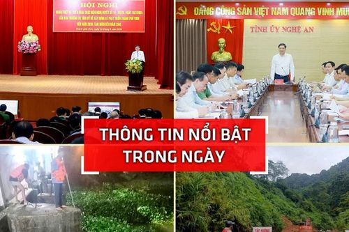 Nghệ An: Thông tin nổi bật 24/9
