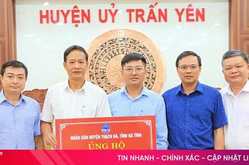 Thạch Hà trực tiếp hỗ trợ các tỉnh phía Bắc khắc phục thiên tai
