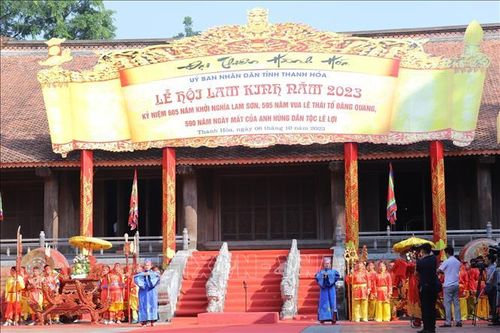 Dừng tổ chức phần hội trong Lễ hội Lam Kinh để khắc phục hậu quả bão lũ