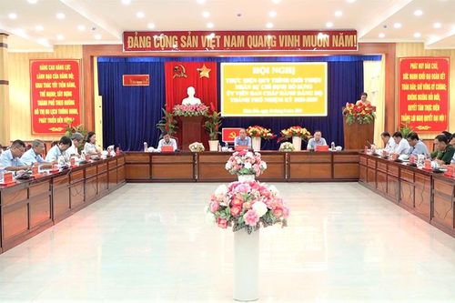 Thực hiện quy trình giới thiệu nhân sự chỉ định bổ sung ủy viên Ban Chấp hành Đảng bộ TP. Châu Đốc, nhiệm kỳ 2020 - 2025